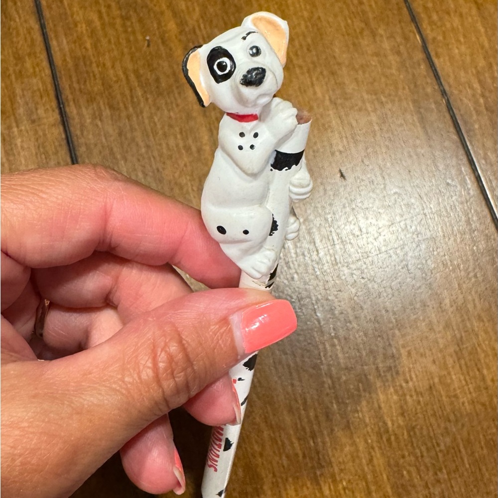 Vintage 90’s 101 Dalmations Disney Movie Pencil Topper Applause #45356 Unused